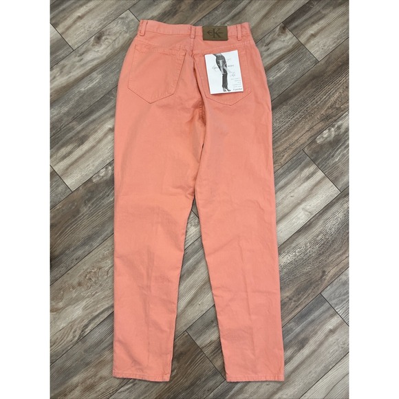 CK Calvin Klein VTG 90s Classic Women's Fit Tapered Leg  Women's Size 14 - Picture 2 of 6